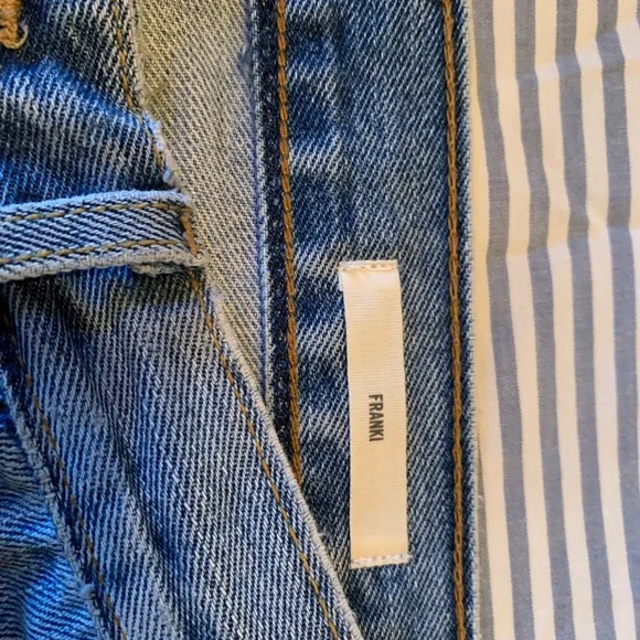 Nili Lotan Franki Boyfriend Jeans – Levi’s Reworked Denim – Size 26